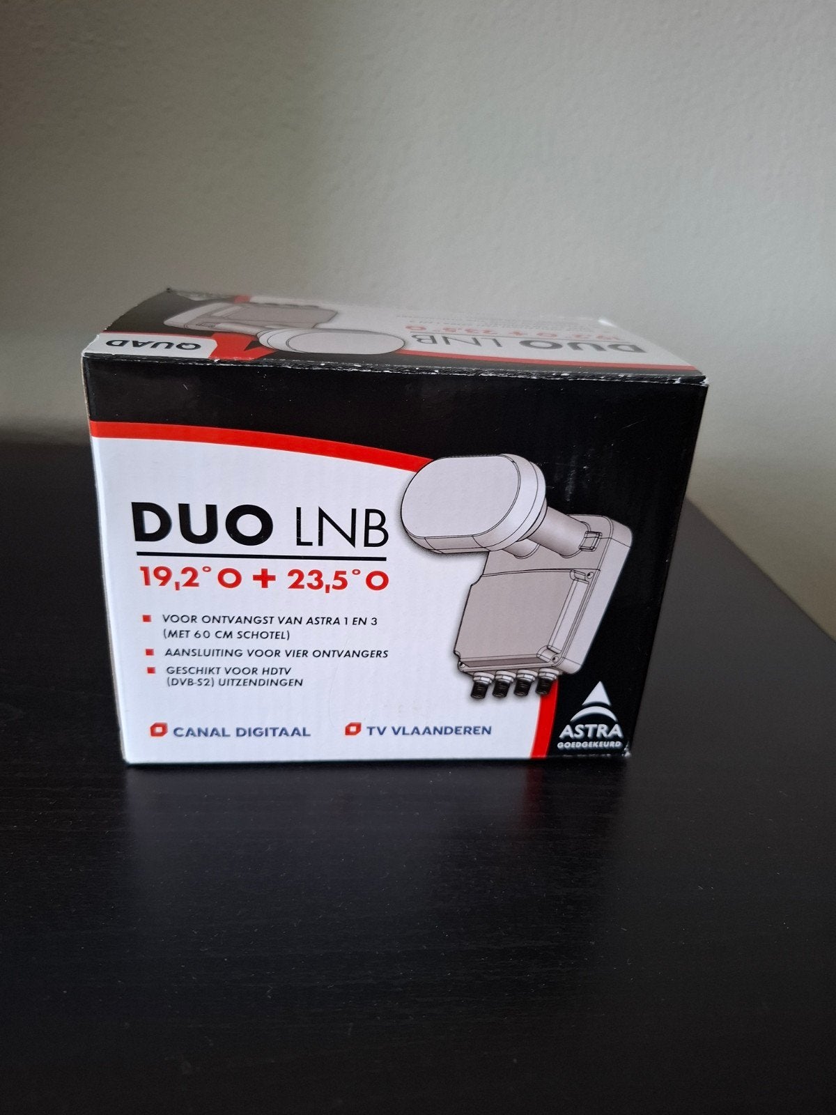 Canal Digitaal DUO LNB Quad Nieuw, Ophalen of Verzenden, Nieuw, Overige merken