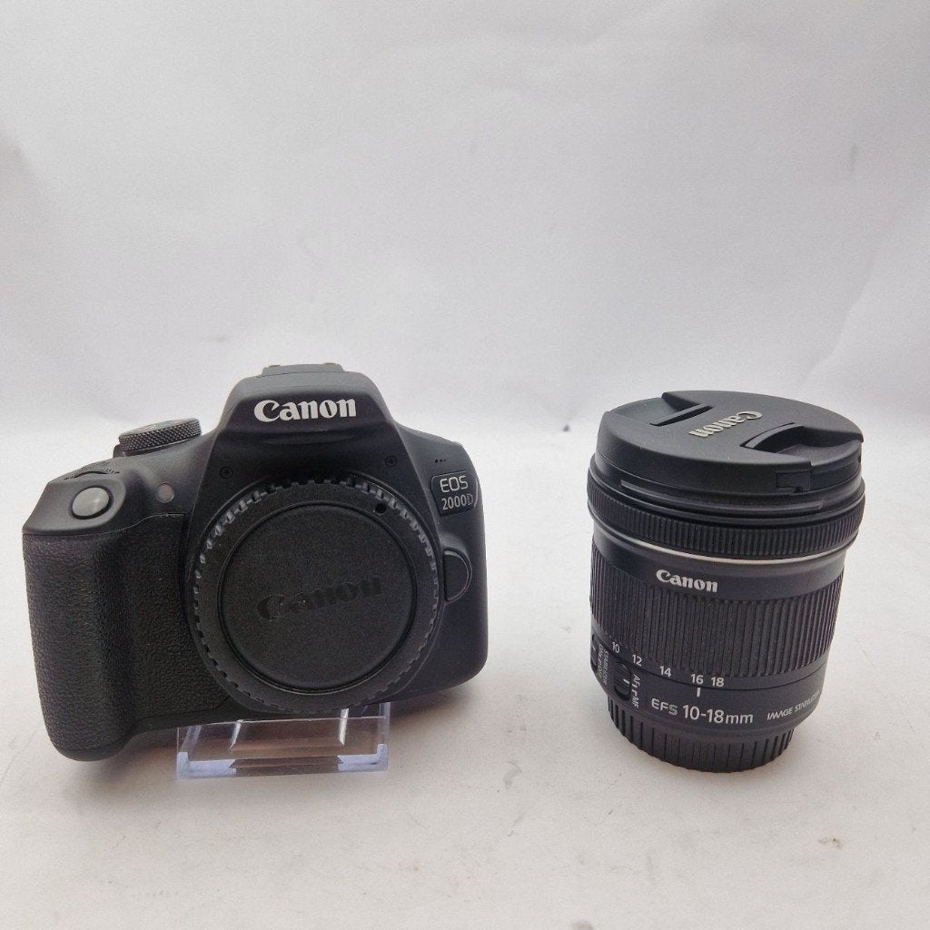 Canon EOS 2000D + 10-18MM Lens | Nu voor maar € 349,99