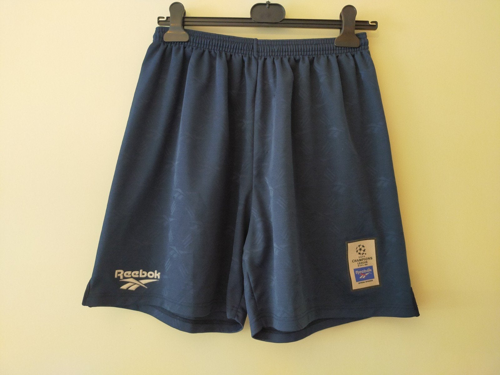 Reebok Champions League 1992 Voetbal Shorts, Ophalen, Blauw, Overige maten, Reebok