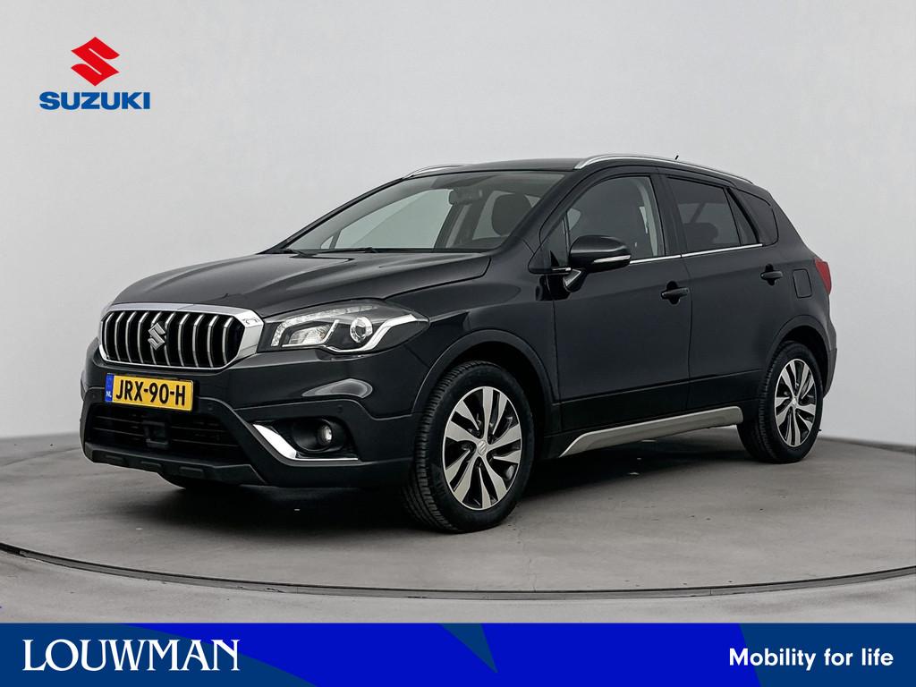 Suzuki S-Cross 1.4 Boosterjet Exclusive Navi | Stoelverwarmi, Auto's, Suzuki, Voorwielaandrijving, 12 maanden, Stof, Gebruikt