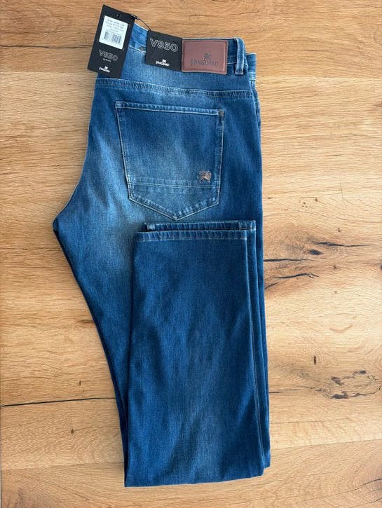 Vanguard V850 Slim Fit Jeans W38 L34 - Nieuw met kaartjes, Ophalen of Verzenden, Nieuw, Blauw, W36 - W38 (confectie 52/54)