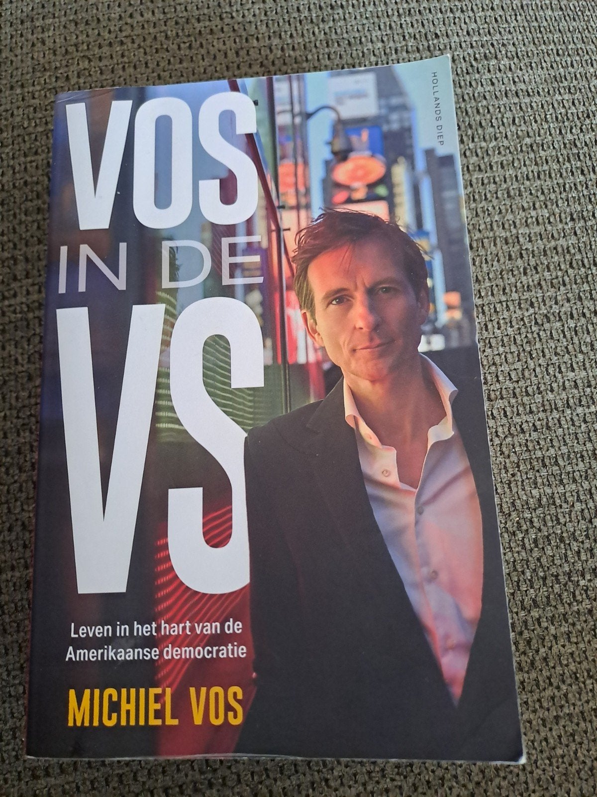 Michiel Vos - Vos in de VS, Ophalen of Verzenden, Zo goed als nieuw, Michiel Vos