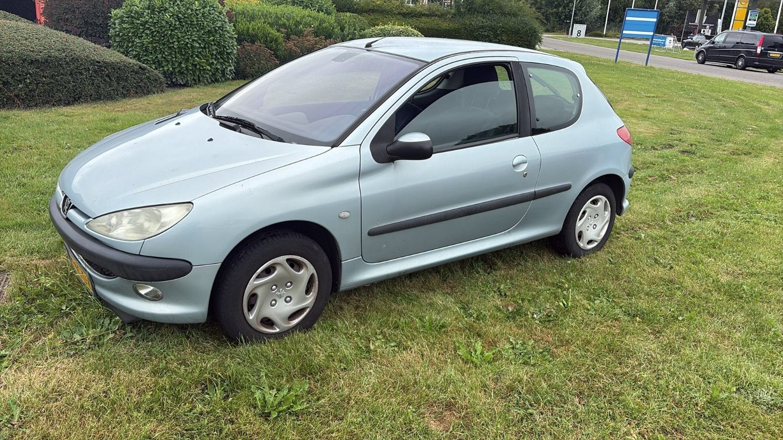 Peugeot 206 1.4 X-line 3D 2003 Grijs, Auto's, Voorwielaandrijving, 31 €/maand, 4 cilinders, Origineel Nederlands