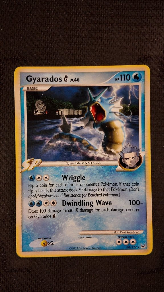 Gyarados G 2 30 Platinum | Pokemon kaart, Ophalen, Zo goed als nieuw, Losse kaart