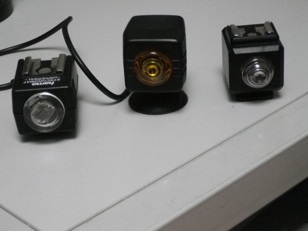 3div. syncellen voor flitsers, Ophalen of Verzenden, Gebruikt, Trigger/ontvanger, Overige merken