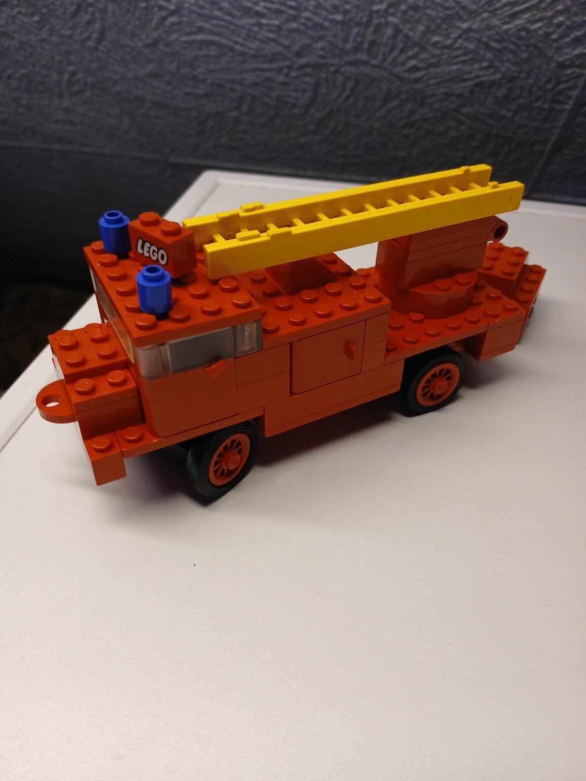 Vintage LEGO 375 Brandweerwagen (1971), Gebruikt, Lego, Ophalen of Verzenden, LEGOLAND