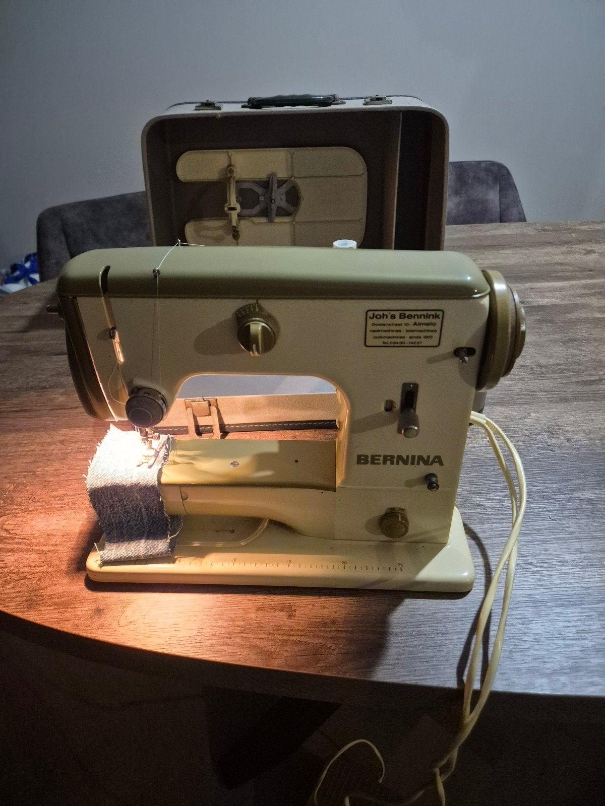 BERNINA naaimachine te koop, Ophalen, Zo goed als nieuw, Naaimachine, Bernina
