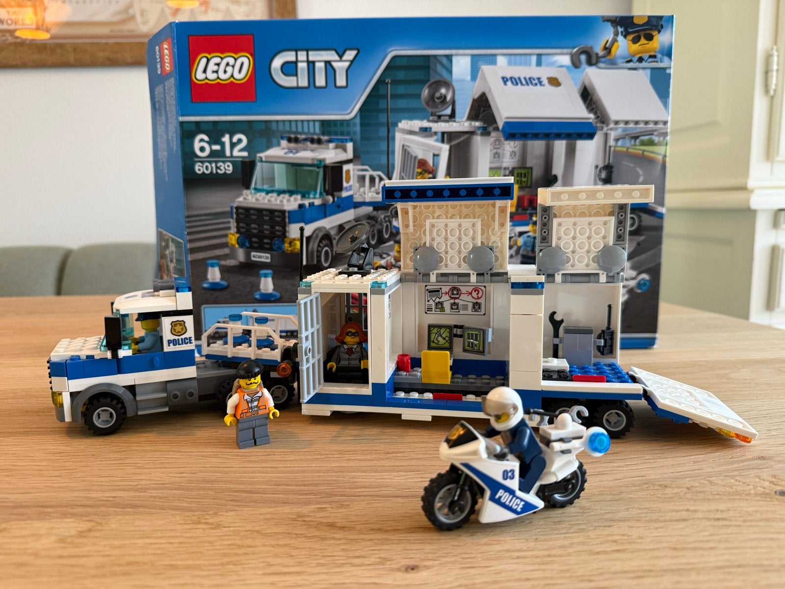 Lego City Mobiele Commandocentrale 60139, City, Lego, Ophalen of Verzenden, Zo goed als nieuw