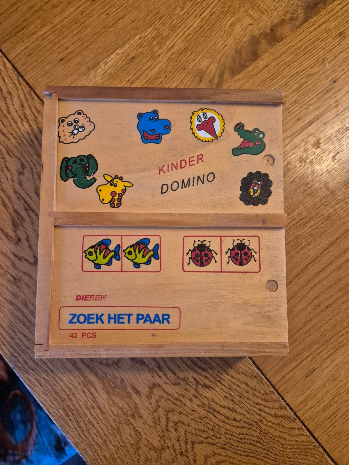 Houten domino/ memory, Ophalen of Verzenden