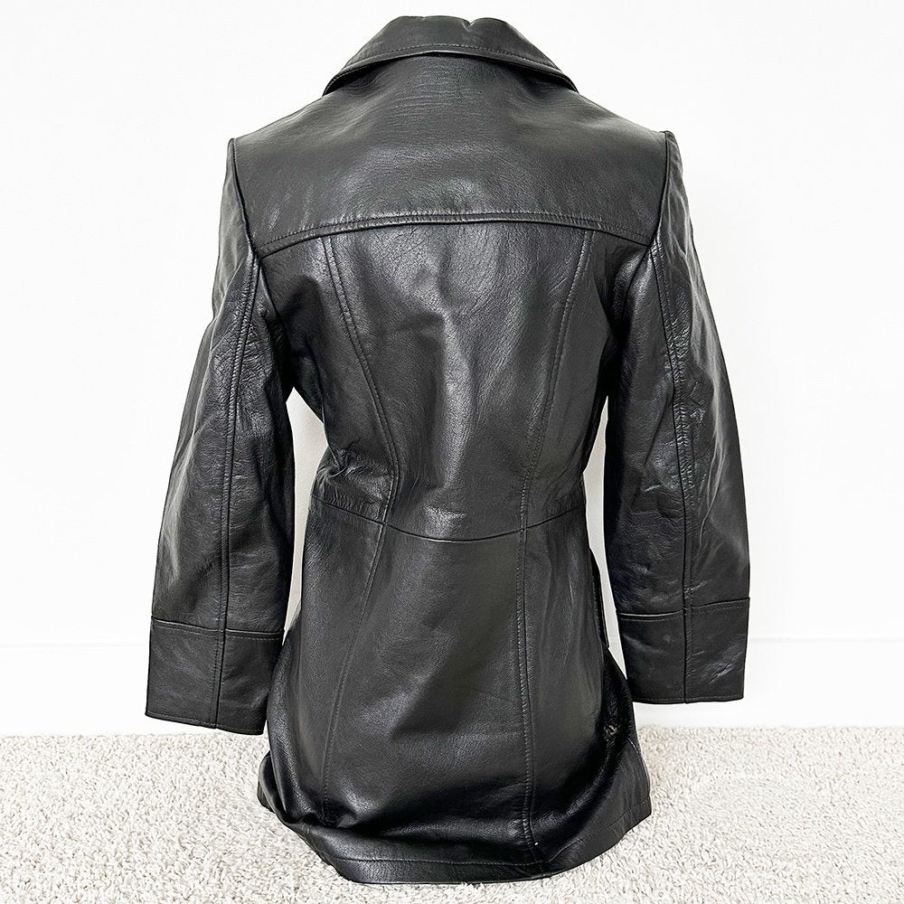 Soepele Leren Leather Master Classics Jas 4 (M) € 65,-, Maat 38/40 (M), Leather Master Classics, Zwart, Nieuw