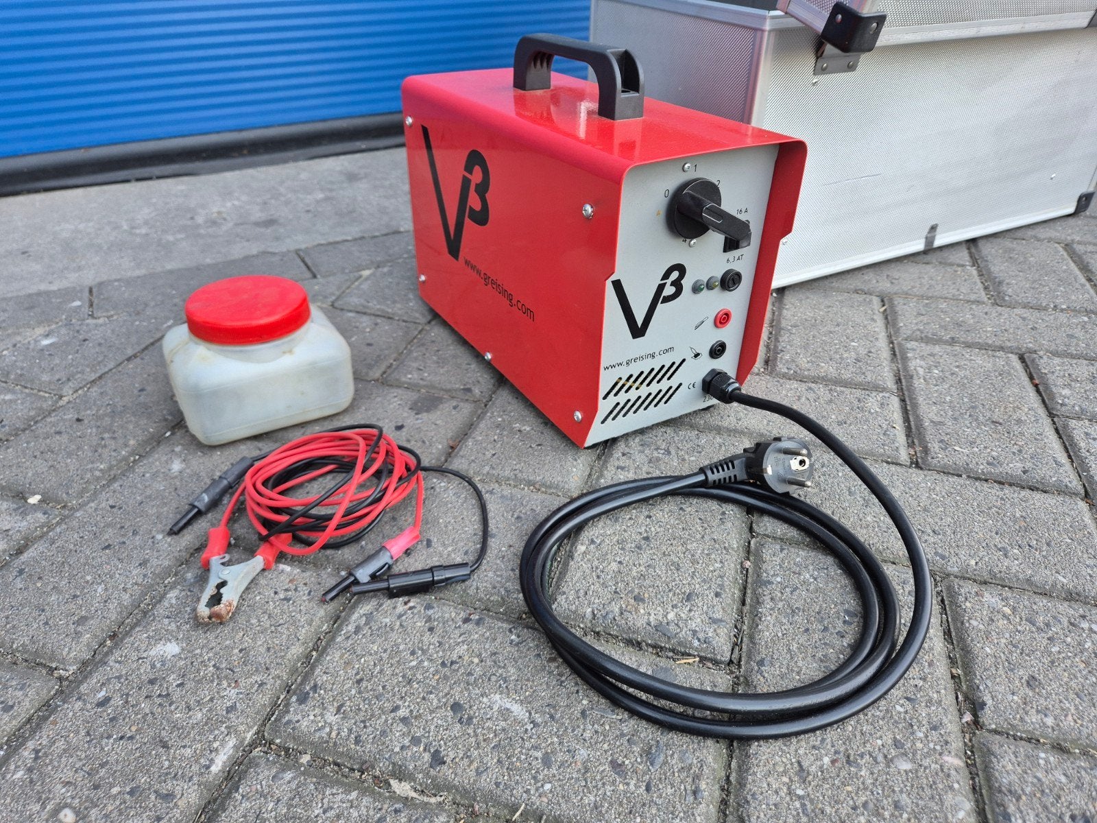 Greising Cleaner V3 Beitsmachine 230V Lasnaadreiniger compl., Doe-het-zelf en Verbouw, Gebruikt, Duitsland, Greising, Ophalen of Verzenden