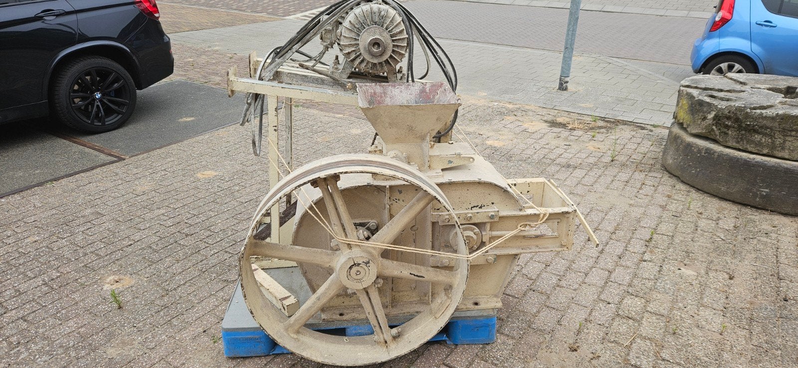 Pletwals walsenstoel wals pletter, Ophalen