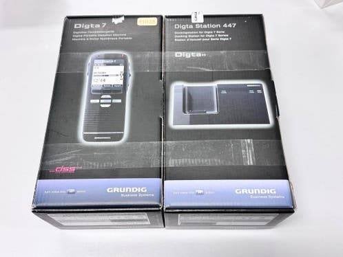 Grundig Digta 7 Digitale Dicteerrecorder met Dockingstation, Ophalen of Verzenden, Nieuw