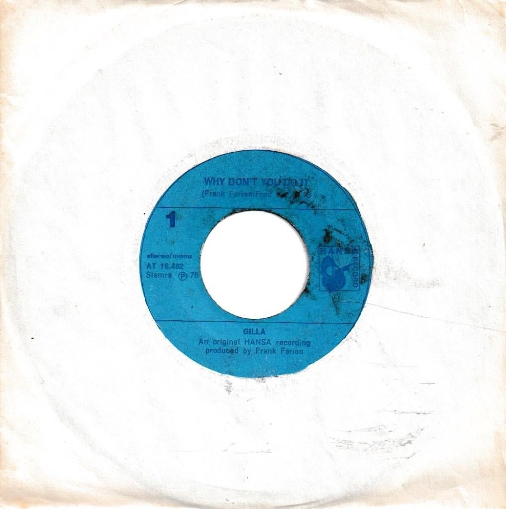 Gilla - Why don't you do it, Ophalen of Verzenden, Gebruikt, Pop