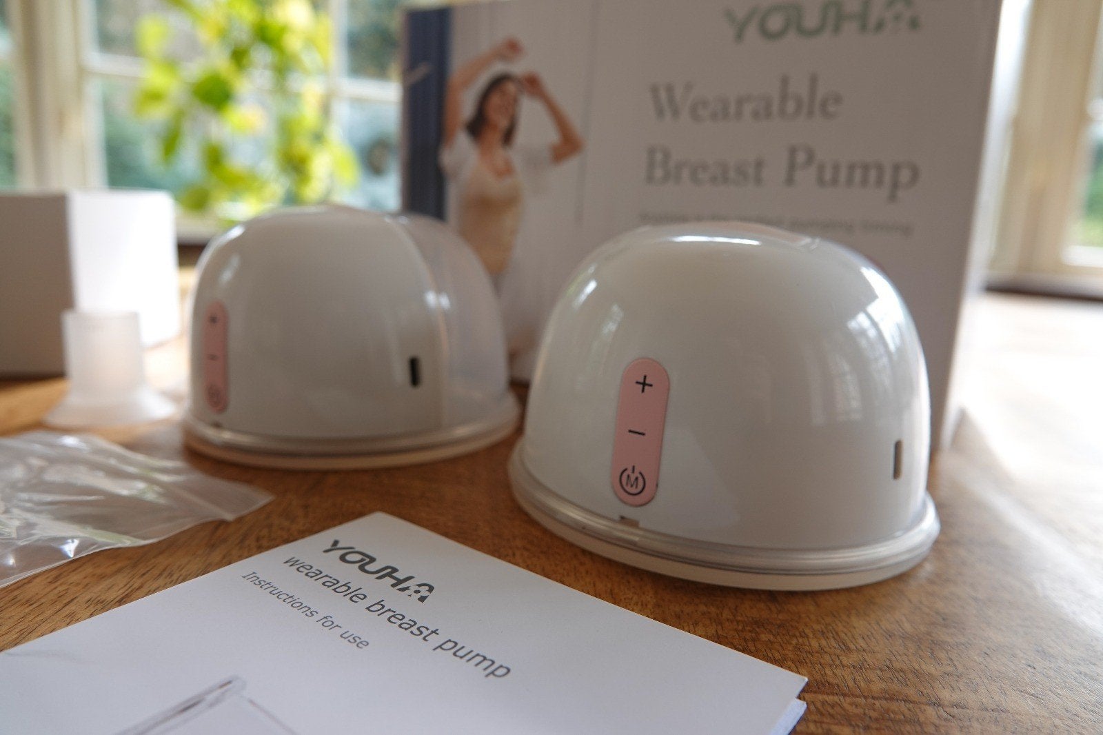 Youha The Ins - Gen 2 dubbele handsfree borstkolf, Ophalen of Verzenden, Gebruikt