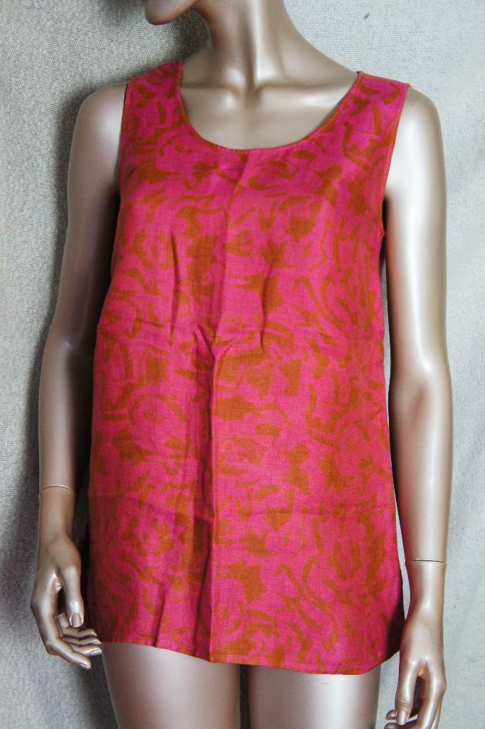 MAX MARA top maat 36/38 PURE LINEN, Kleding | Dames, Tops, Verzenden, Zo goed als nieuw, Maat 36 (S), Zonder mouw