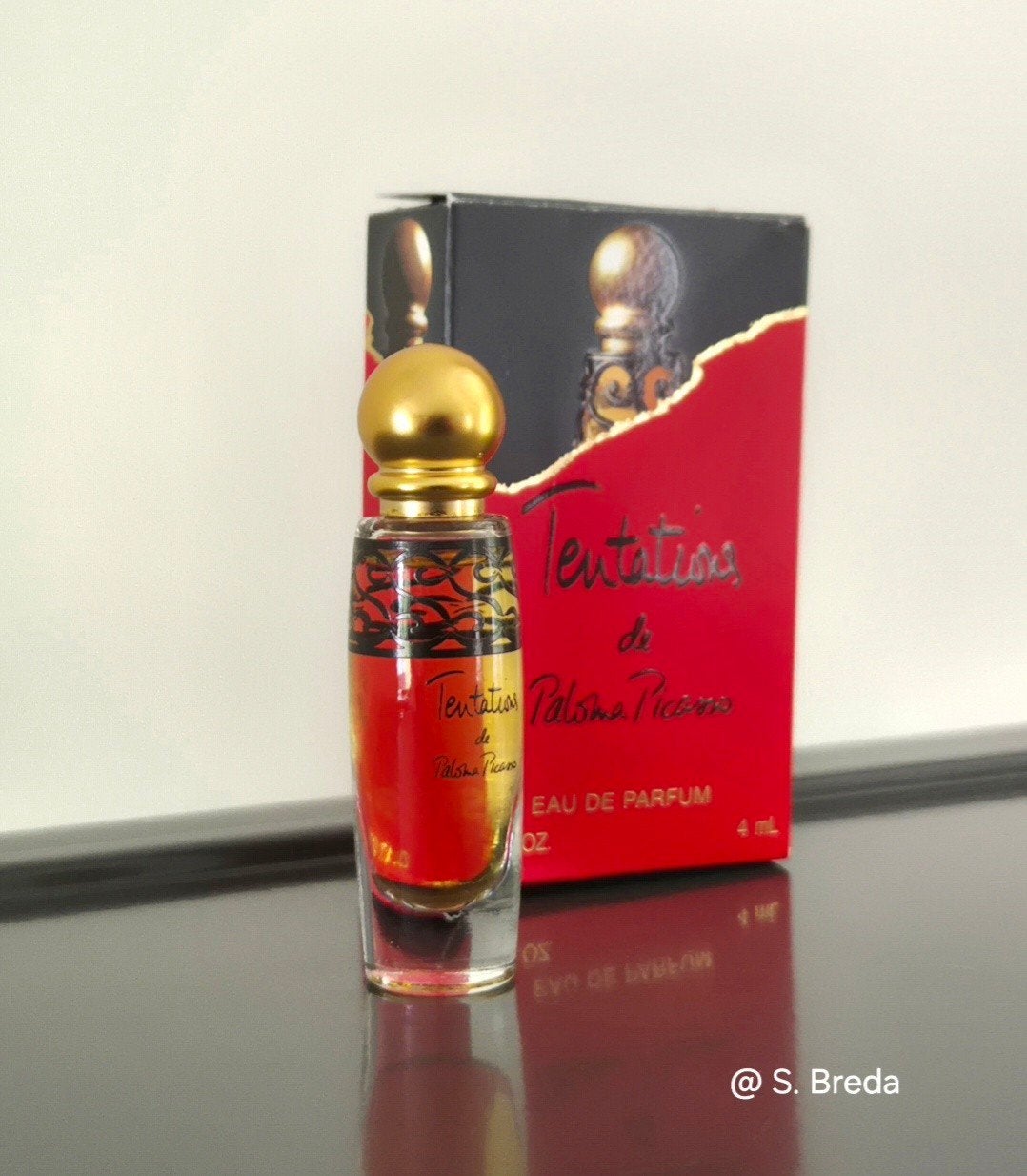 Paloma Picasso - Tentations - volle miniatuur met doosje, Verzamelen, Ophalen of Verzenden, Zo goed als nieuw, Miniatuur, Gevuld