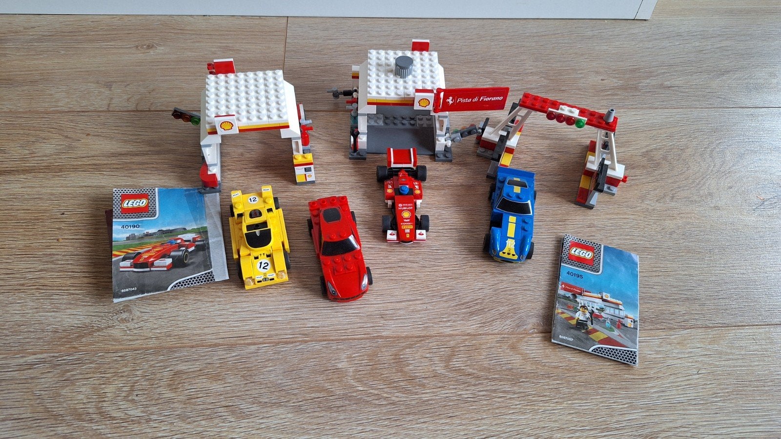 Lego Shell (raceauto met finish), Ophalen of Verzenden, Zo goed als nieuw, Overige typen, Lego