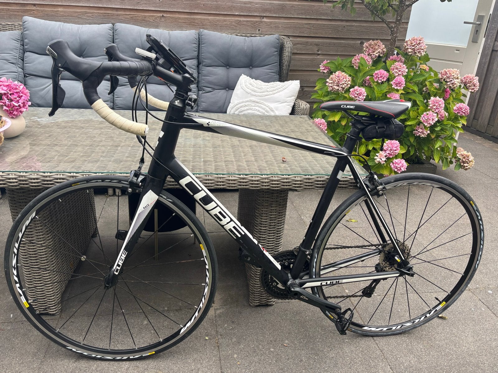 Mooie Cube Peloton racefiets. Shimano 105/Ultegra, Fietsen en Brommers, Fietsen | Racefietsen, Aluminium, 57 tot 61 cm, Meer dan 20 versnellingen