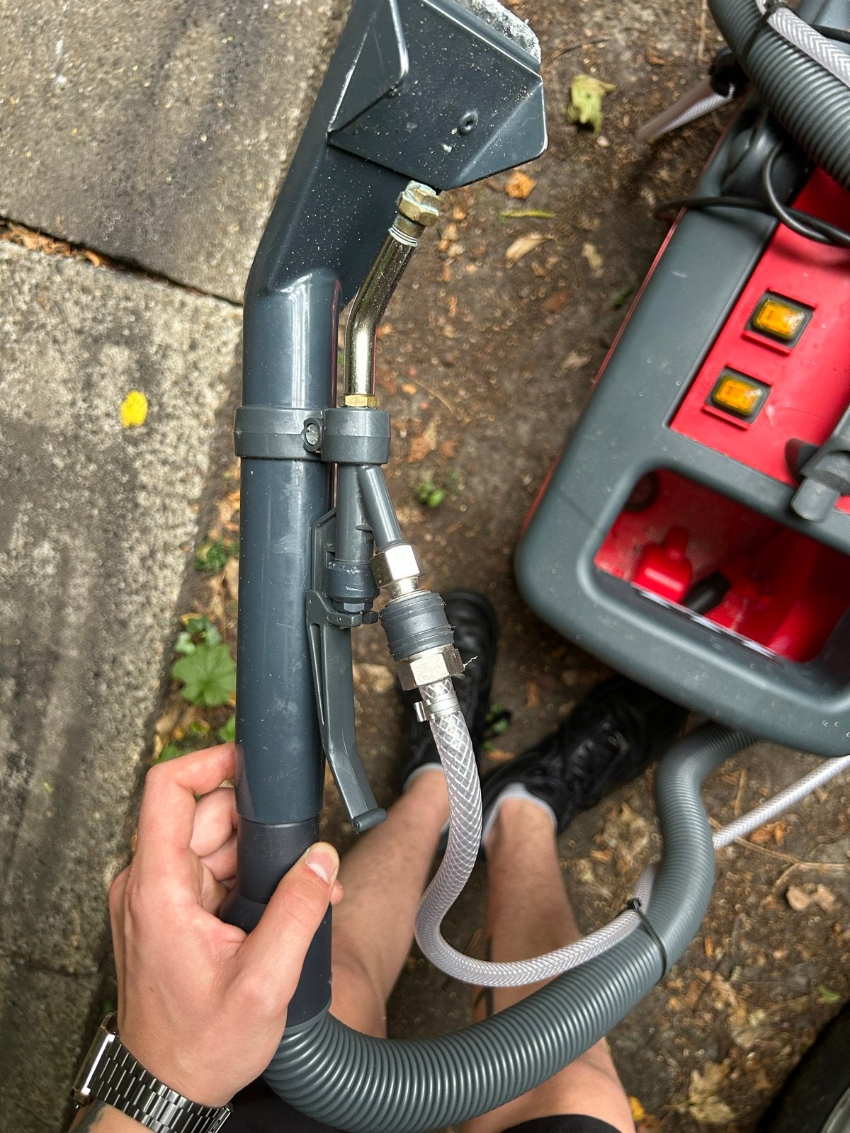 Professionele Waterstofzuiger / Tapijtreiniger, Ophalen of Verzenden, Gebruikt, Waterstofzuiger