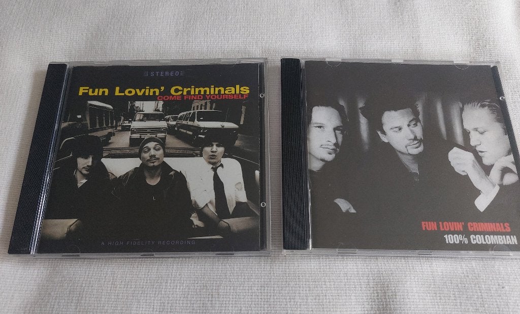 Fun Lovin' Criminals - Come Find Yourself & 100% Colombian, Inclusief boekje, Gebruikt, Verzenden, Alternative Rock