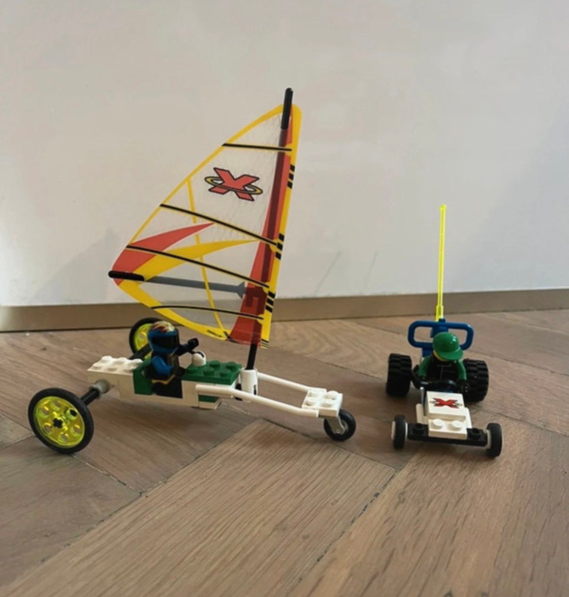 Lego system 6572 city extreme team windlopers windrunners, Ophalen of Verzenden, Zo goed als nieuw, Lego