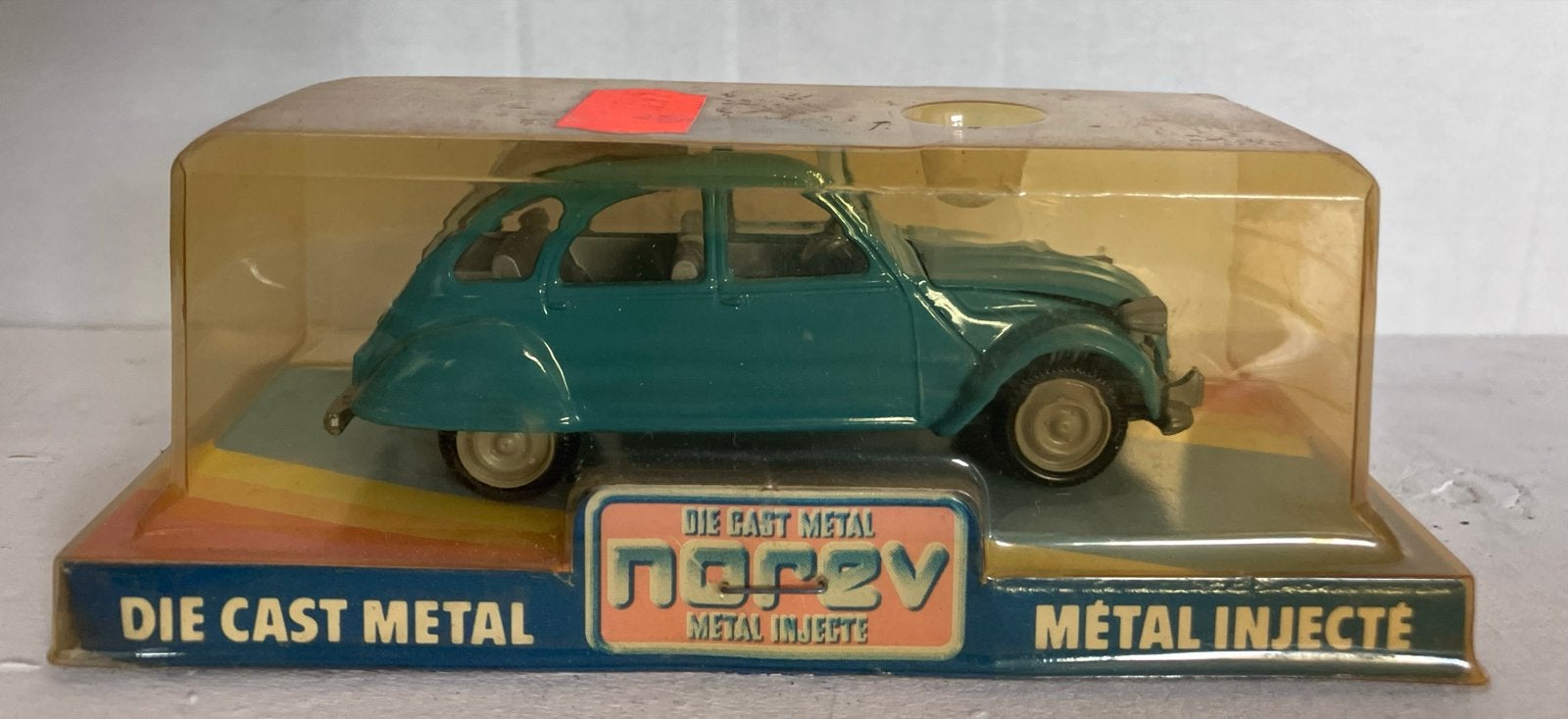 Norev Die Cast Metal Citroën 2CV - Groen (REF 720 ND), Ophalen of Verzenden, Zo goed als nieuw