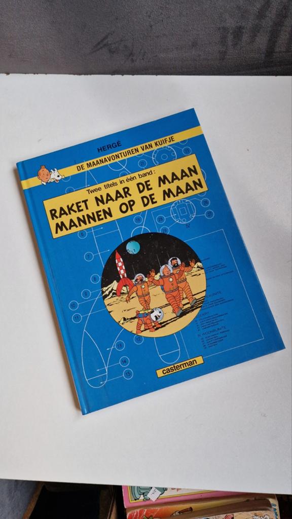 Kuifje: Raket naar de Maan & Mannen op de Maan (2-in-1), Boeken, Ophalen of Verzenden