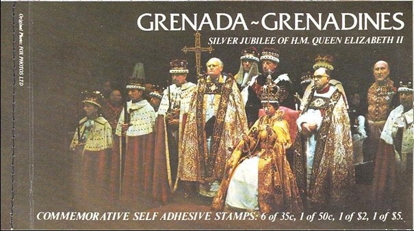 GRENADA-GRENADINES 1977 Silver Jubilee Postzegelboekje, MINT, Verzenden, Postfris, Koningshuis