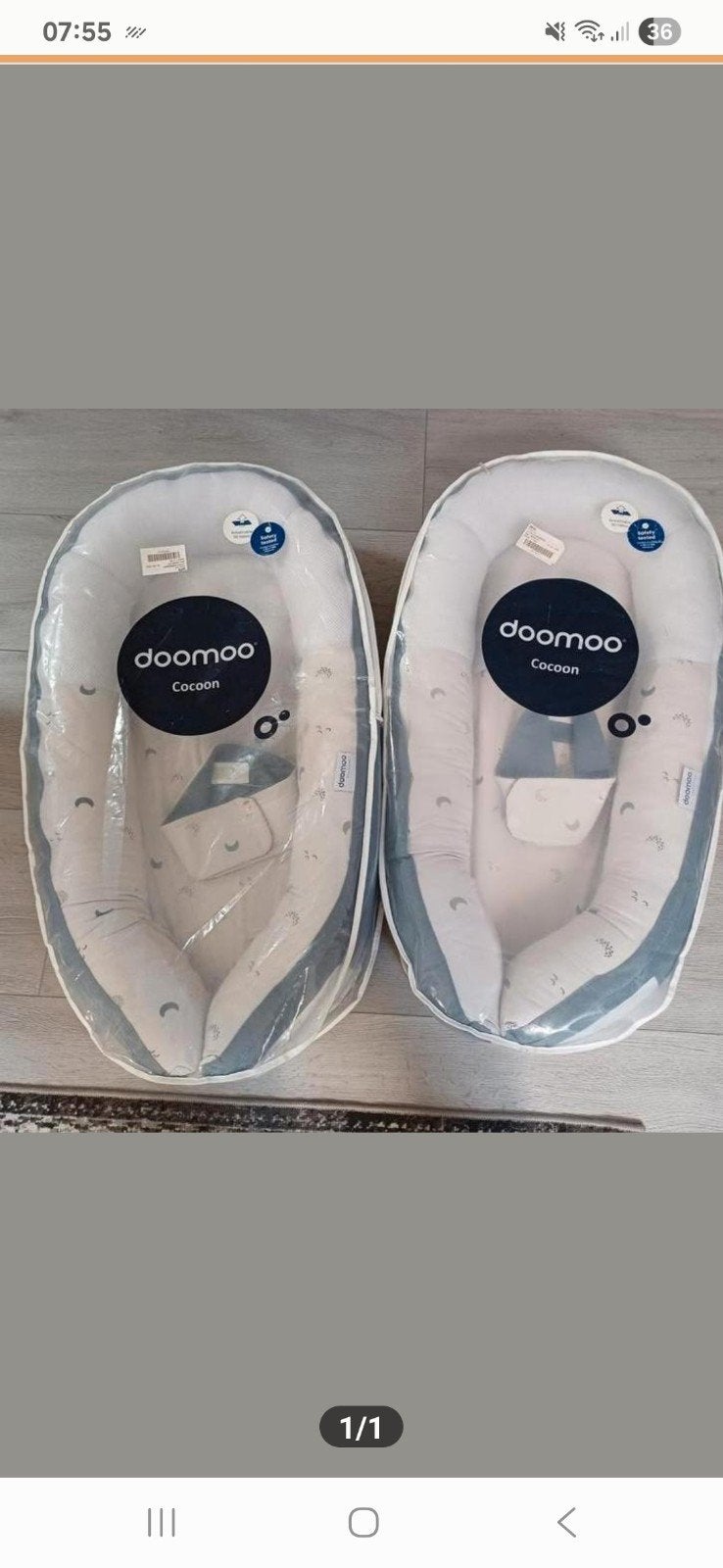 Doomoo Cocoon Baby Nest - Zo Goed als Nieuw, Ophalen of Verzenden, Zo goed als nieuw, Overige typen
