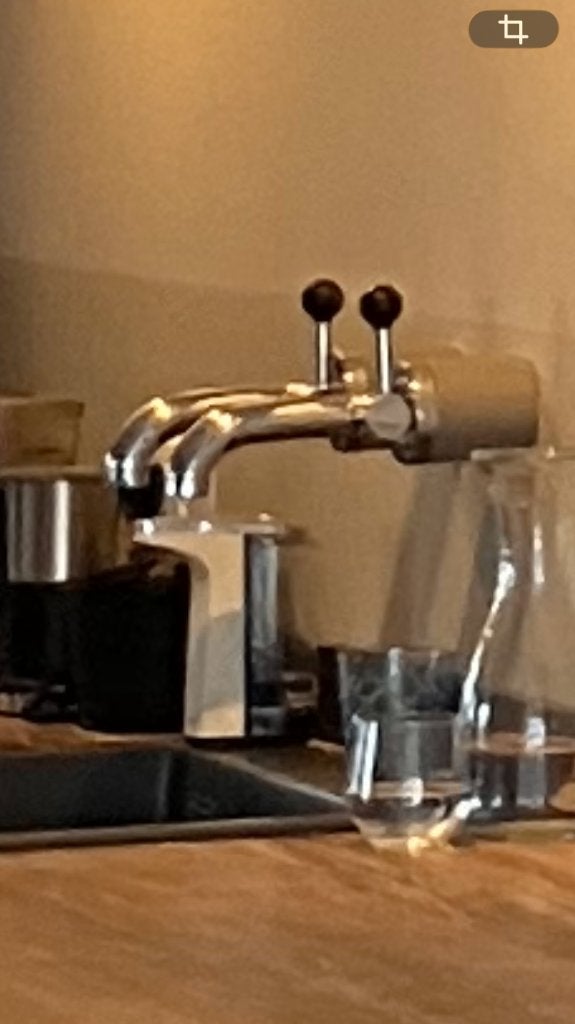 keukenkraan vermomd als biertapkraan - chroom., Gebruikt, Overige kleuren, Minder dan 25 cm, Minder dan 100 cm