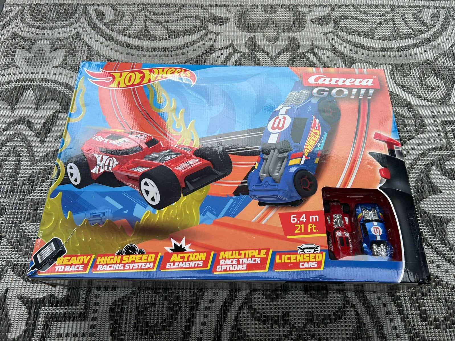 Carrera GO - Hot Wheels editie, Kinderen en Baby's, Speelgoed | Racebanen, Ophalen, Carrera, Elektrisch, Met looping