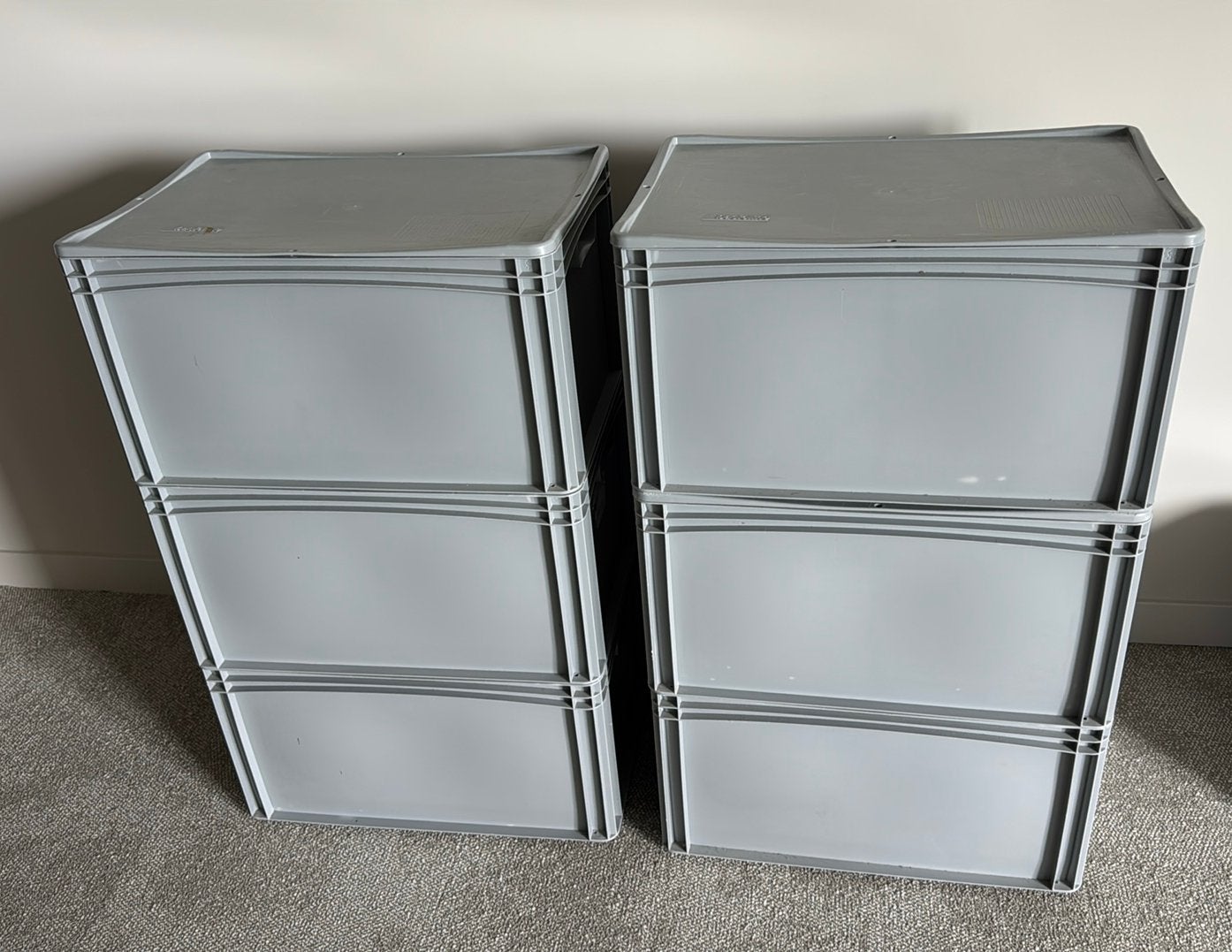 Opbergboxen kunststof met deksel, Doe-het-zelf en Verbouw, Ophalen, 40 tot 60 cm, 50 tot 75 cm, 35 tot 50 cm