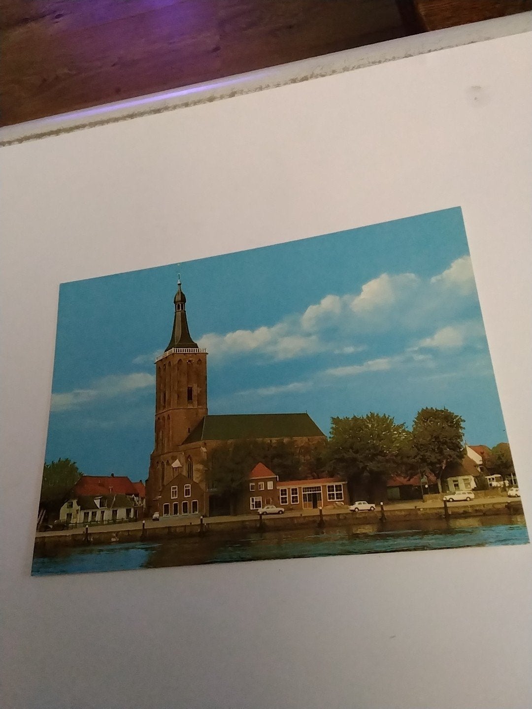 Ansichtkaart Hasselt, Grote of Stefanuskerk, Verzamelen, Ophalen of Verzenden, 1980 tot heden, Ongelopen, Overijssel