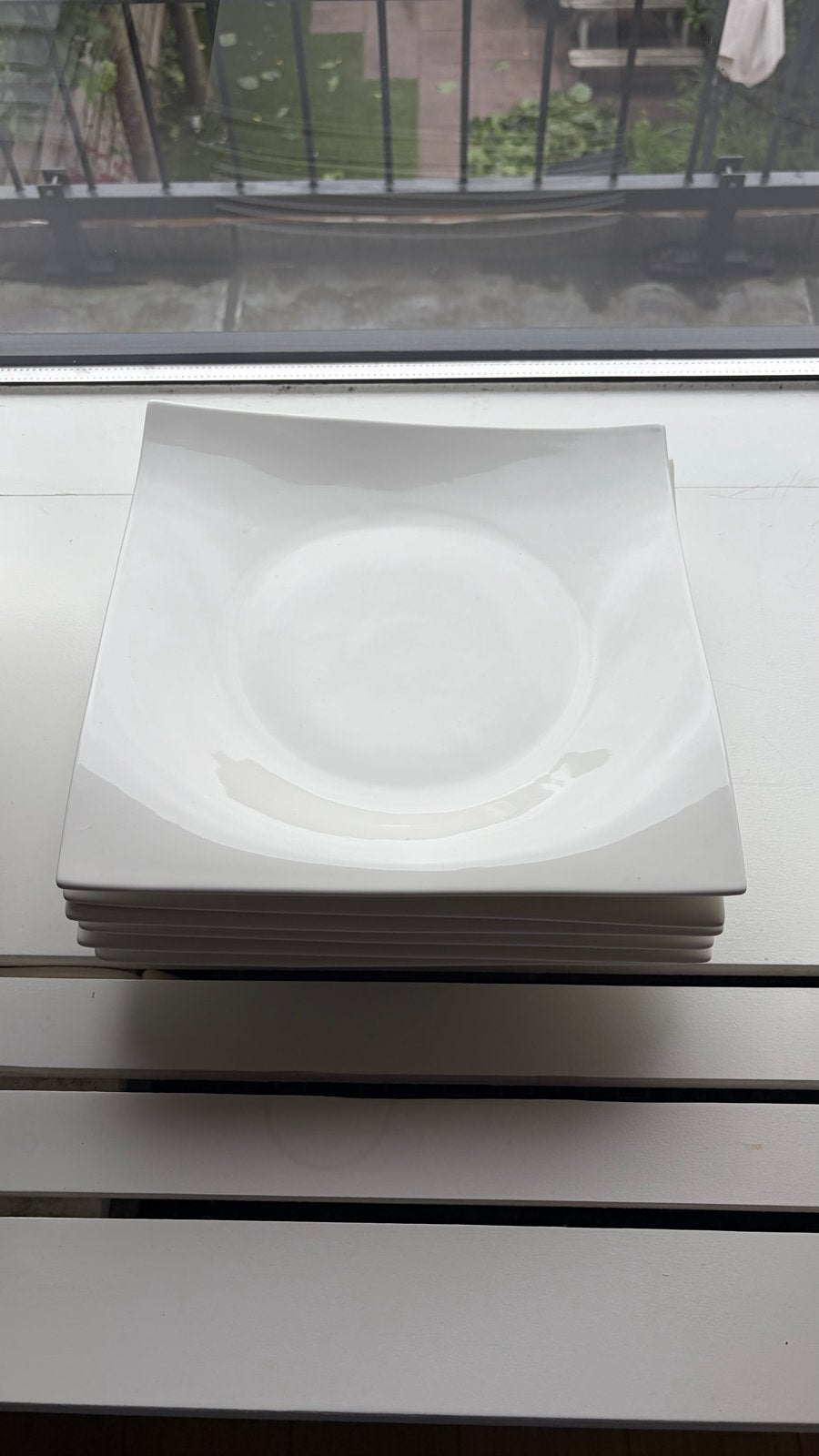 Maxwell & Williams White Basics Motion Borden - 6 stuks, Ophalen, Gebruikt, Bord(en), Effen