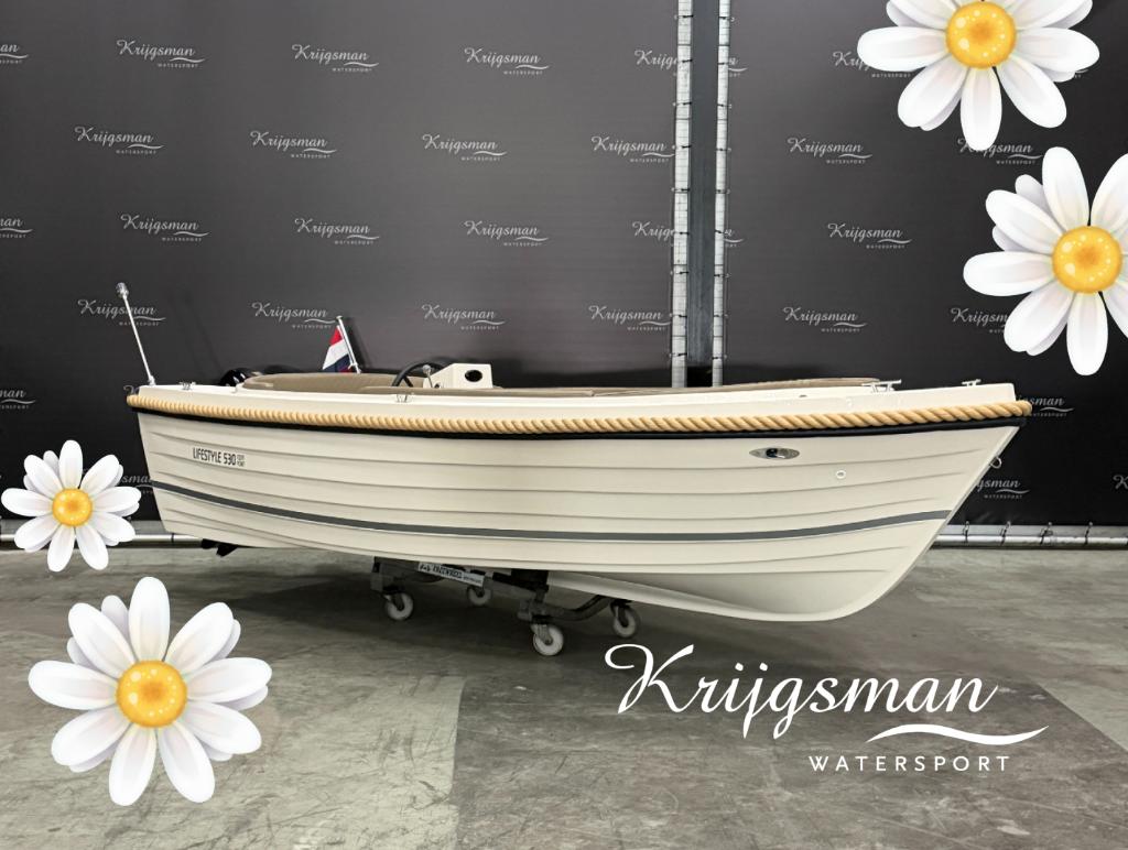 Lifestyle 530 Comfort te koop | Suzuki 15 pk | 2026, Ophalen, Tender, 15 pk, Rondzit