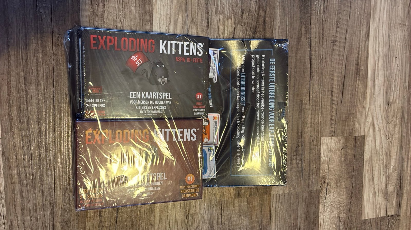 Exploding Kittens, nieuw, hele set, Ophalen of Verzenden, Nieuw
