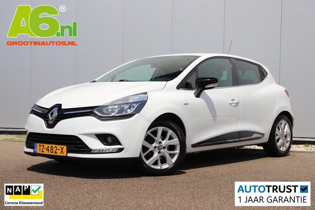 Renault Clio 0.9 TCe Limited Trekhaak Navigatie Airco Cruise, Auto's, Renault, Bedrijf, Te koop, Clio, ABS, Airbags, Airconditioning