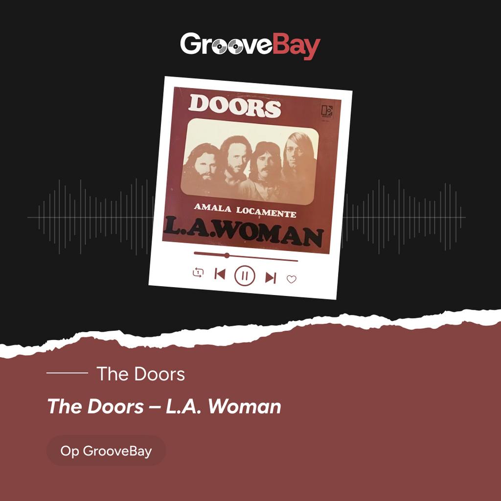 The Doors - L.A. Woman, Verzenden, Zo goed als nieuw, 12 inch, Poprock