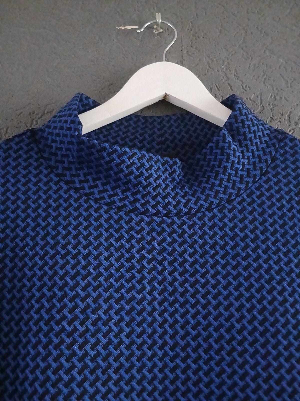 Ulla Popken jurk maat 46/48 zwart met blauw, Verzenden
