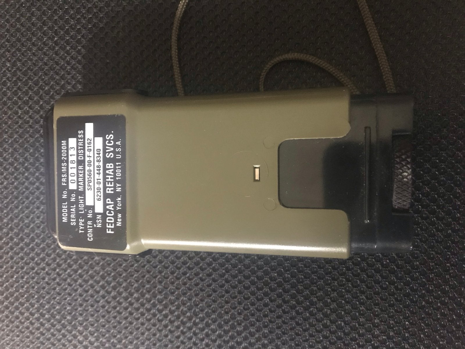 MS2000M Distress Light Marker - F-16 survival kit, Ophalen of Verzenden, Luchtmacht, Amerika, Overige typen
