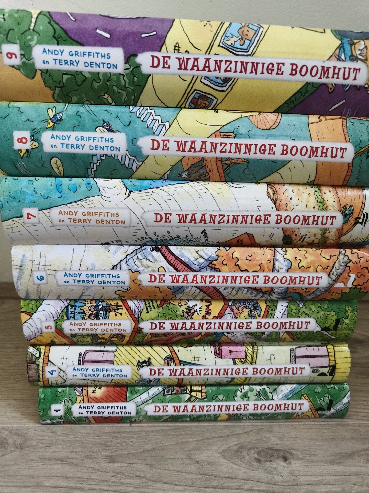 De Waanzinnige Boomhut, Boeken, Ophalen, Gelezen