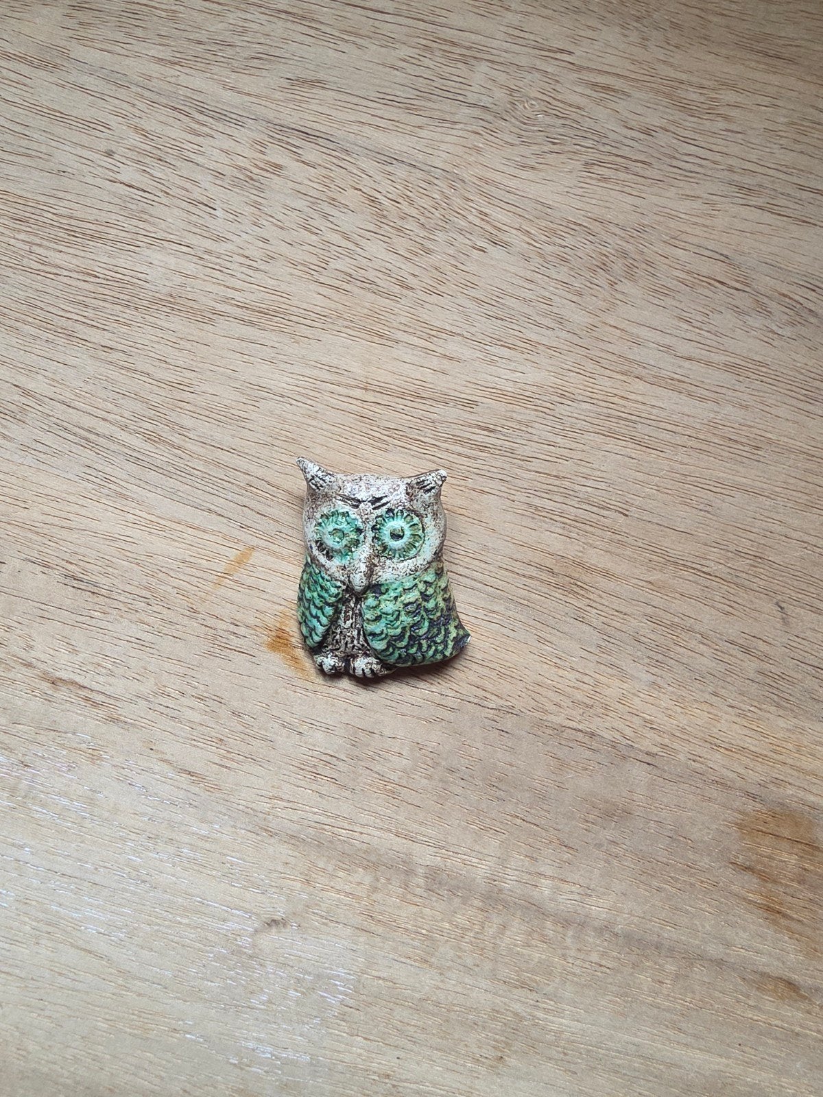 klein uiltjes broche, Ophalen of Verzenden, Gebruikt
