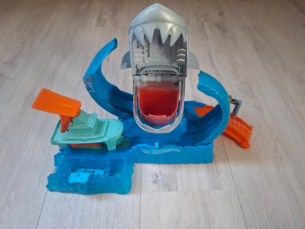 Hot Wheels Haai Aanval Speelset, Ophalen of Verzenden, Gebruikt, Jongen