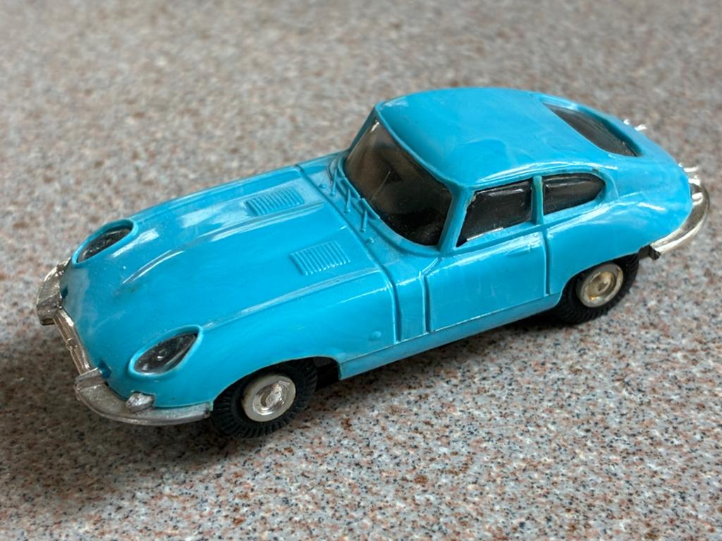 Faller AMS jaguar blauw gemasert, Ophalen of Verzenden, Zo goed als nieuw, Elektrisch, Overige merken