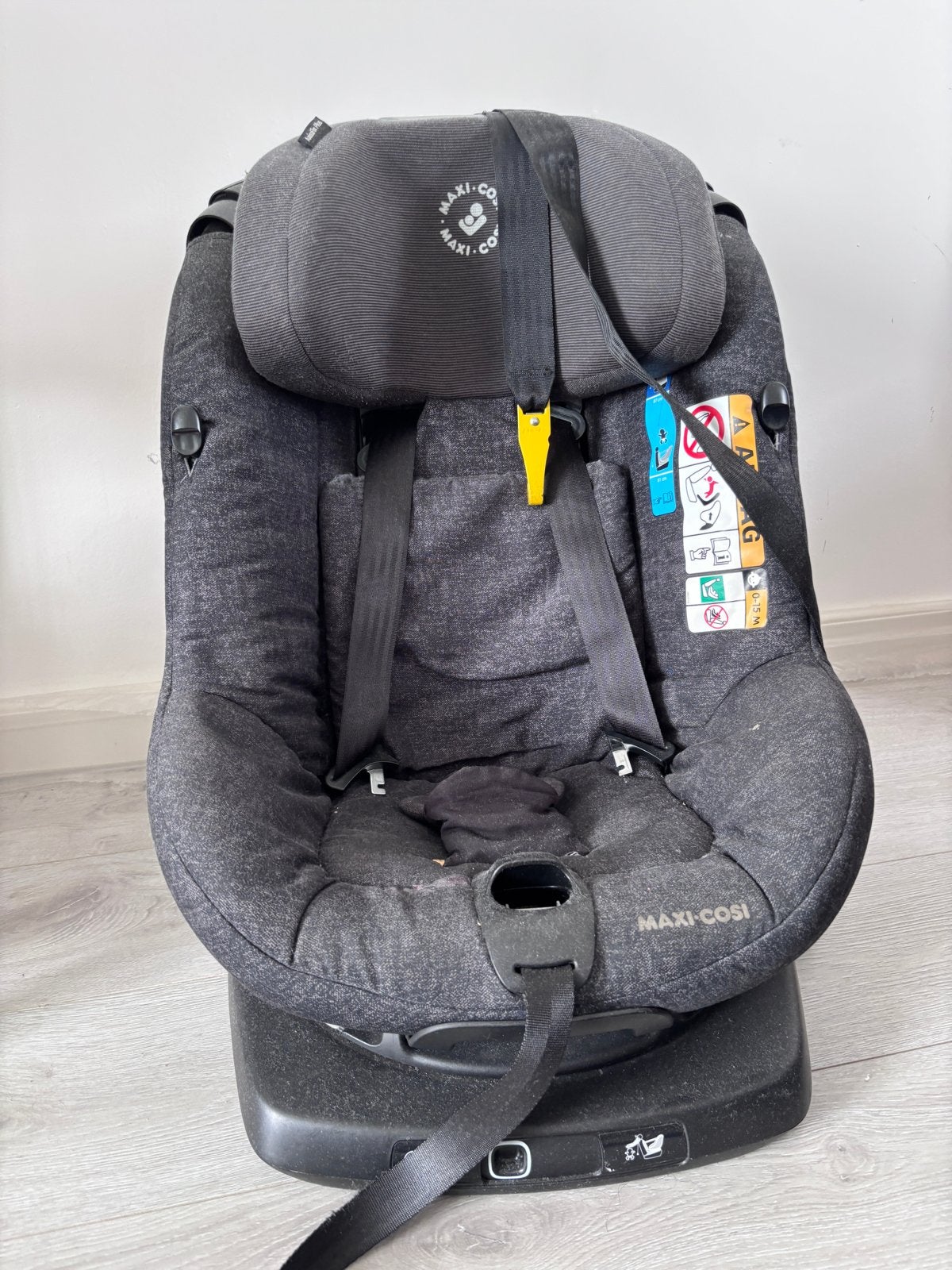Maxi Cosi autostoel met Isofix en newborn inleg, Ophalen, Gebruikt, Isofix, 0 t/m 13 kg