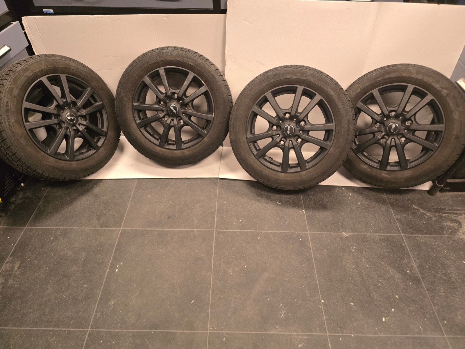Winterset Ford Transit Custom Continental, Ophalen, Banden en Velgen, 17 inch, Winterbanden