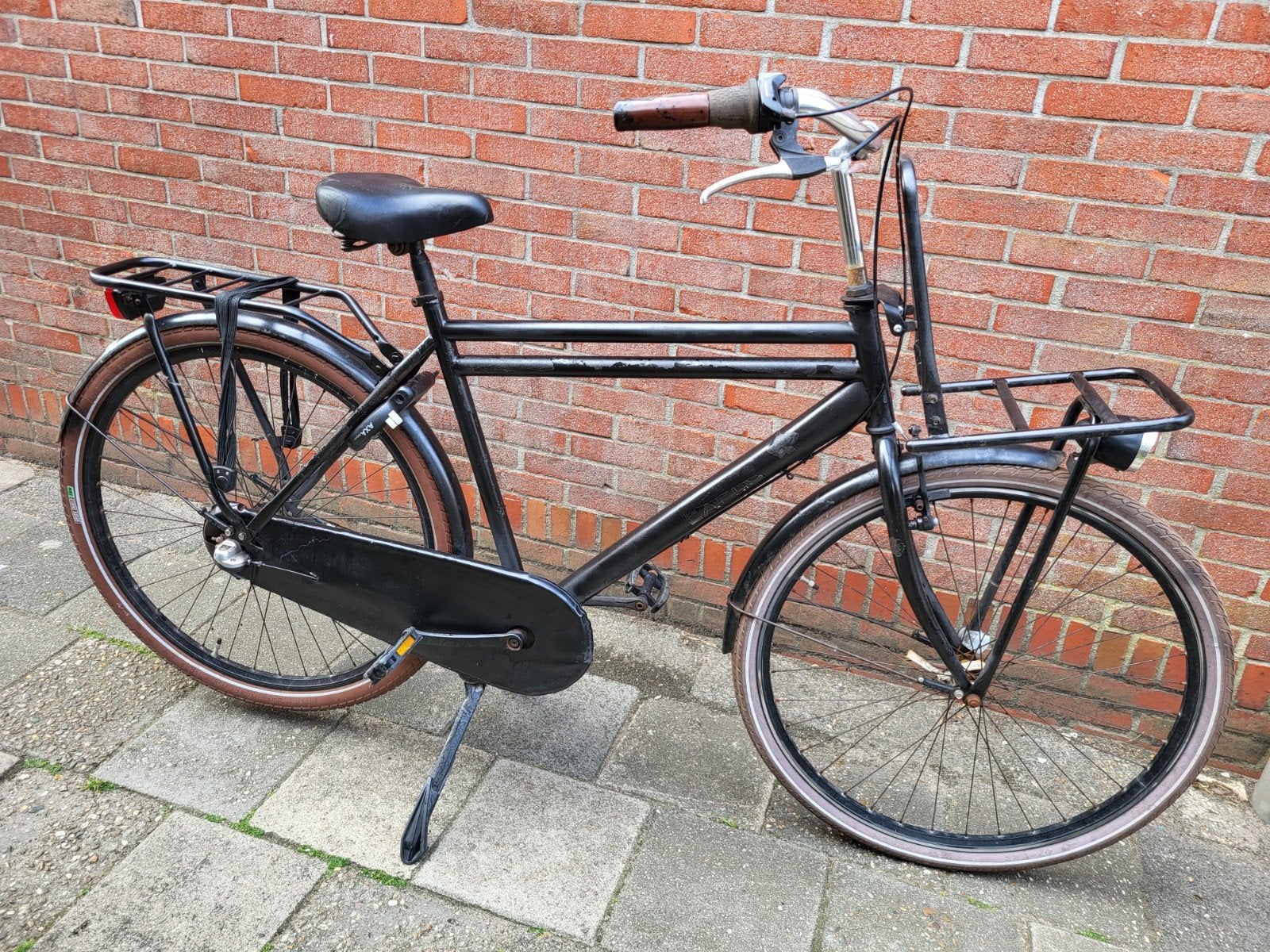 Stads Stations Herenfiets  3 Versnellingen, Ophalen, Gebruikt, Overige merken, Versnellingen