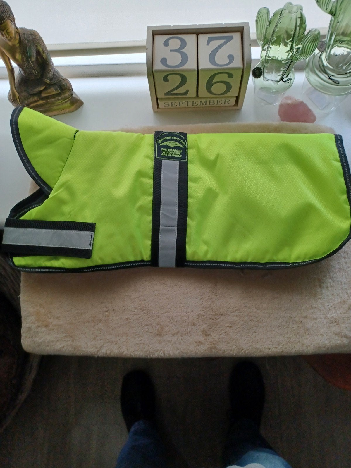 Prachtig hondenjasje. te groot gekocht., Ophalen of Verzenden, Zo goed als nieuw