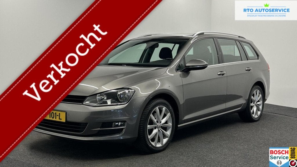 Volkswagen Golf Variant 1.6 TDI Connected Series CAMERA TREK, Auto's, Volkswagen, Stof, Gebruikt, 4 cilinders, Origineel Nederlands